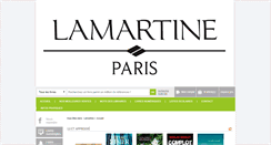 Desktop Screenshot of lamartine.fr